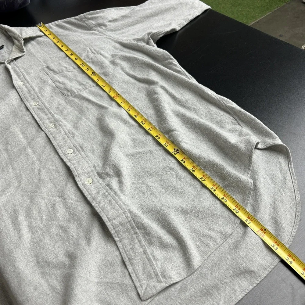 Polo Ralph Lauren‎ Shirt Mens XL Gray Lowell Sport Button Down Cotton Casual
